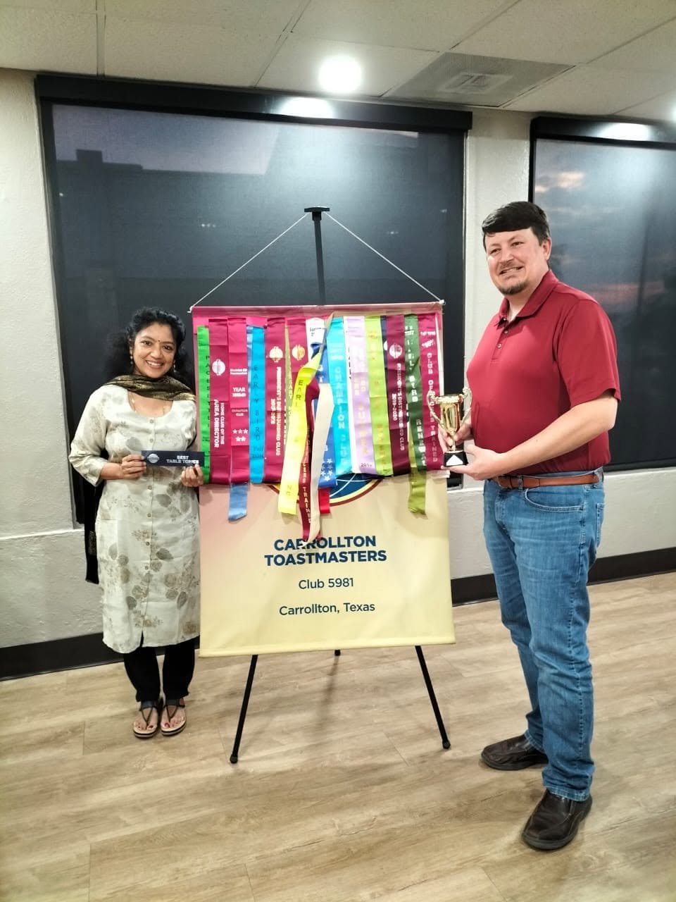 Jayanthi Sundar - Toastmasters in Dallas, USA 2023
